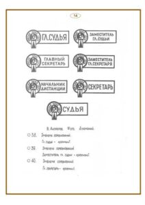 Каталог знаков Краснодарского края по спортивному ориентированию 1967-1973.